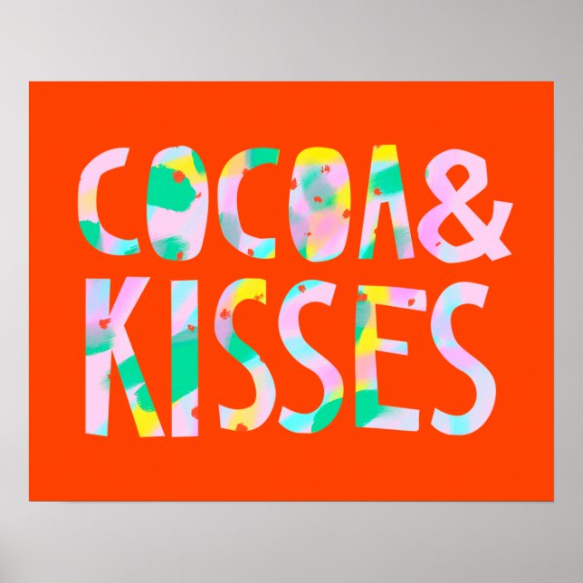 Cocoa & Kisses Poster (Front)