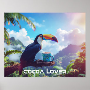 COCOA LOVER - TOUCAN POSTER