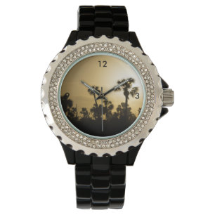 Cocoa Palm Silhouette Watch