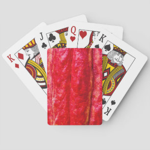 cocoa pod red playing cards