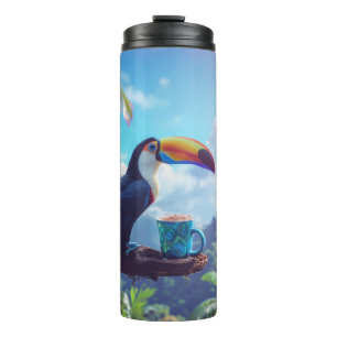 COCOA - RAINFOREST TOUCAN THERMAL TUMBLER