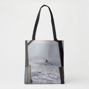 Cocoa Surfing Tote Bag