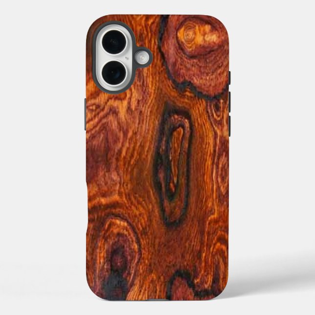 Cocobolo (wood) Finish iPhone 5 case (Back)