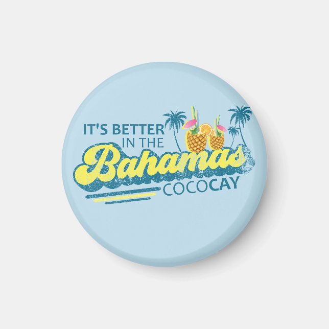 CocoCay Bahamas Magnet Vacation Cruise (Front)