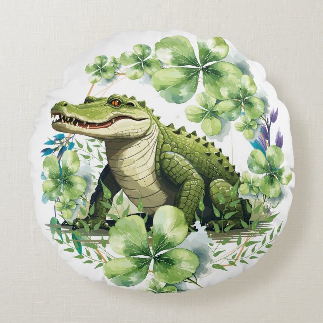 cocodrillo round cushion (Front)