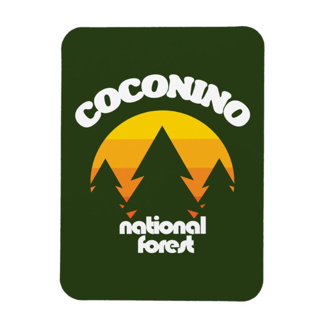 Coconino National Forest Magnet (Vertical)