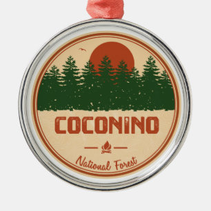 Coconino National Forest Metal Tree Decoration