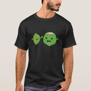 Coconut And Lime Food Pair Love Lime And Coconuts T-Shirt