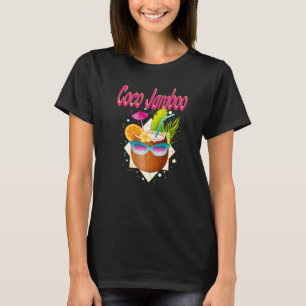 Coconut Colorful Illustration T-Shirt