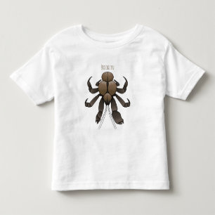 Coconut crab cartoon illustration  toddler T-Shirt
