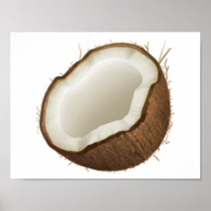 Coconut - Emoji Poster
