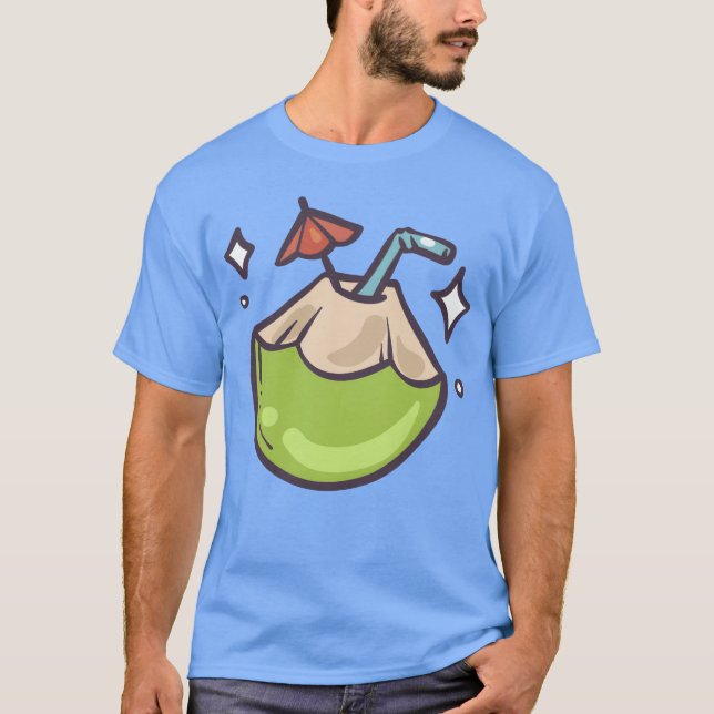coconut gift quote boy T-Shirt (Front)