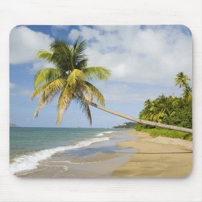 Coconut Grove Beach at Cades Bay, with St. 2 Mouse Pad (Front)