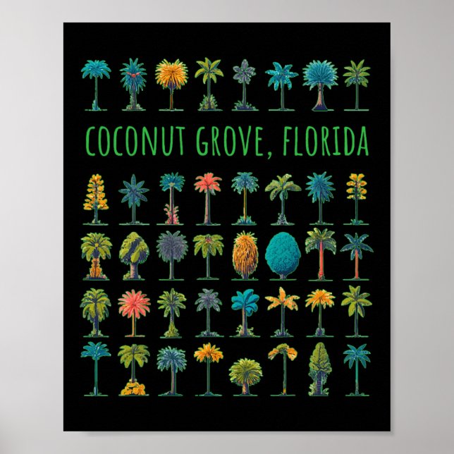 Coconut Grove Florida  Poster (Front)