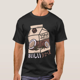 Coconut Juice Japanese Lemonade Otaku Aesthetic Va T-Shirt