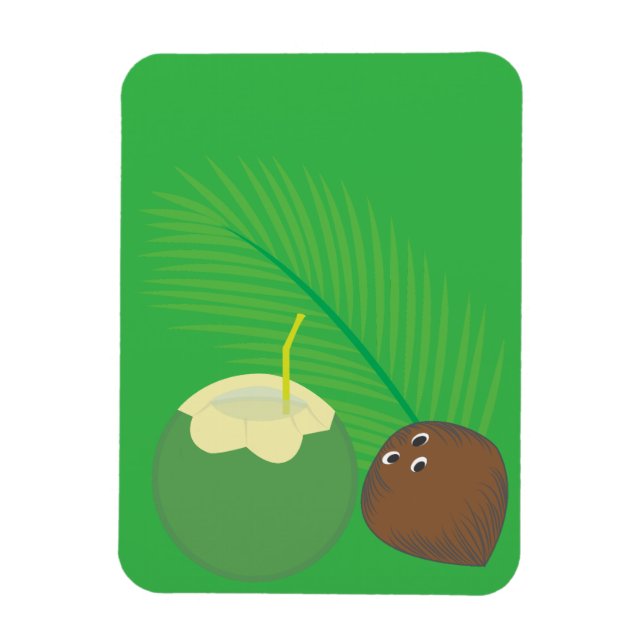 Coconut Juice Magnet (Vertical)