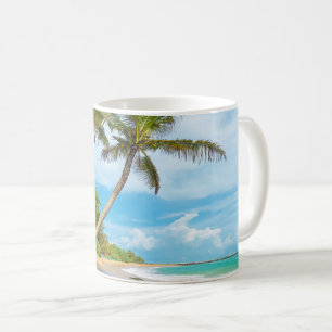 Coconut Palm, Mirissa Beach Sri Lanka Coffee Mug