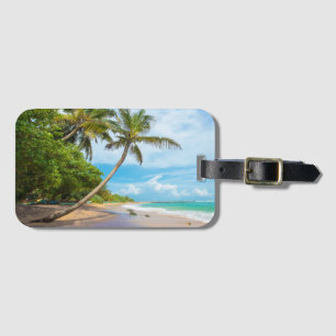 Coconut Palm, Mirissa Beach Sri Lanka Luggage Tag