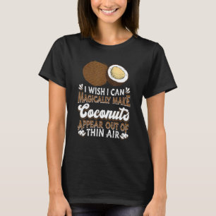 Coconut Palm Tree  Summer Beach Tropical Fruit Coc T-Shirt
