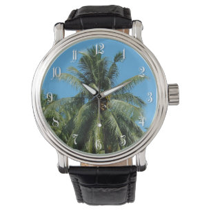 Coconut palm-tree watch