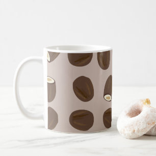 Coconut Pattern Coffee Mug