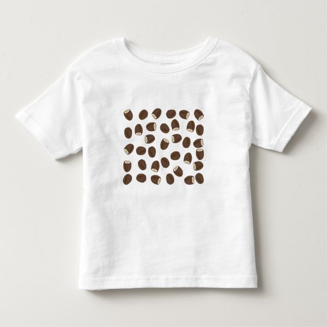 Coconut Pattern Toddler T-Shirt (Front)