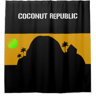 Coconut Republic No 2898 Shower Curtain