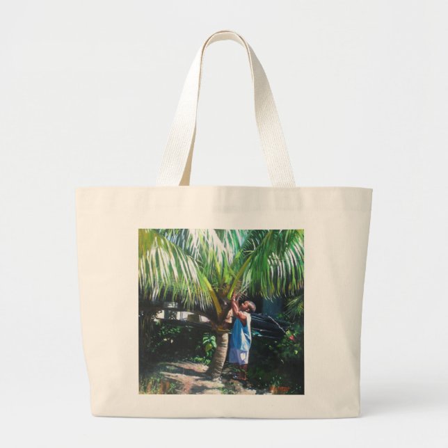 Coconut Shade 2014 Large Tote Bag (Front)