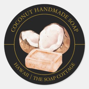 Coconut Soap label