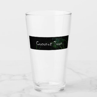 COCONUT TOWN Drinking Glass