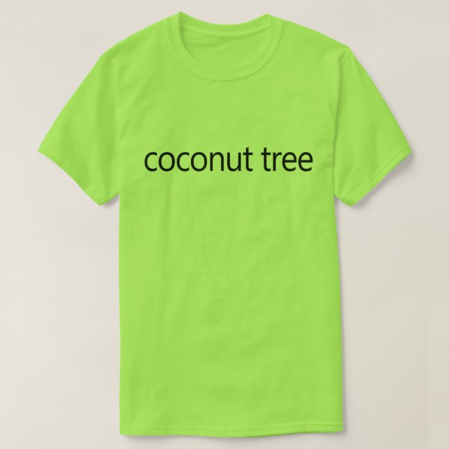 Coconut Tree Kamala Harris Quote 2024 T-Shirt (Design Front)