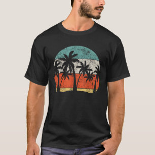 Coconut Tree Palm Vacation Tropical Summer T-Shirt