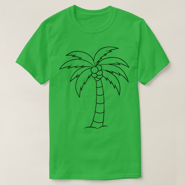 Coconut Tree TShirt 1 (Design Front)