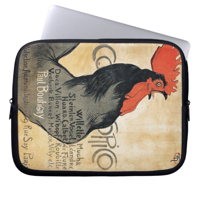 Cocorico - Steinlen Laptop Sleeve (Front)