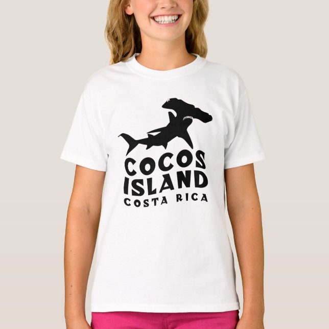 Cocos Island Costa Rica Hammerhead Diving T-Shirt (Front)