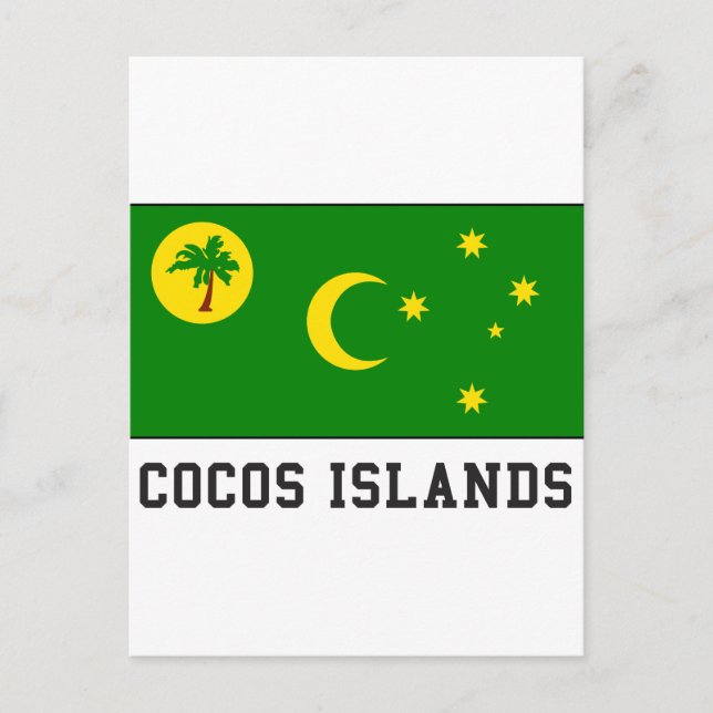 Cocos Islands Postcard (Front)