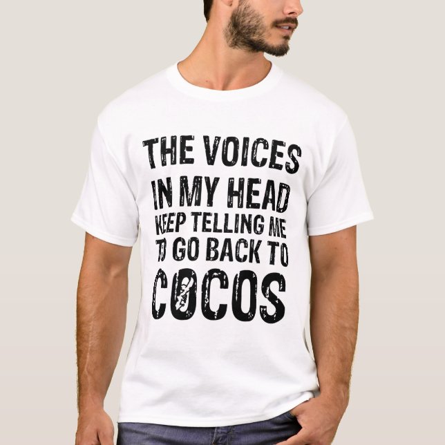 Coco's Voices Men's T-Shirt (Front)