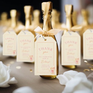 Coctail Bridal Shower Gift Tags
