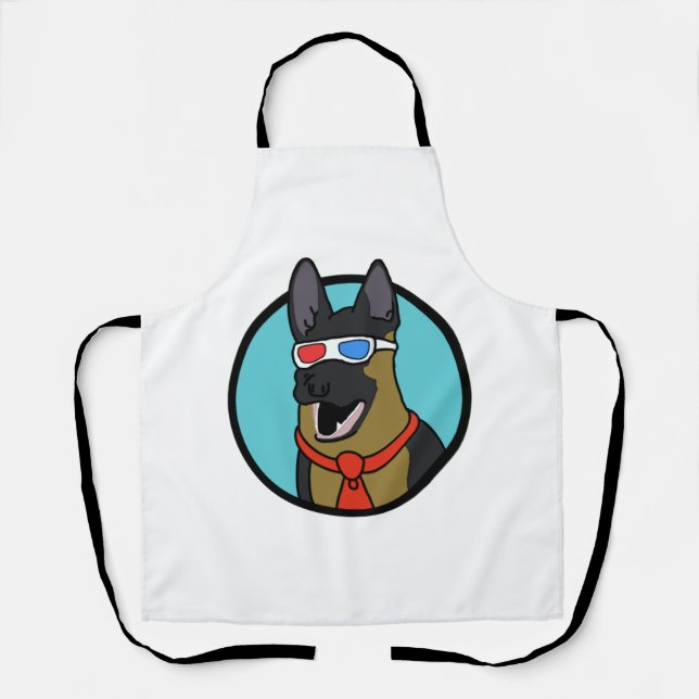 CoD German Shepherd I have no idea what I’m doing  Apron (Front)