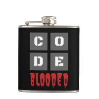 CODE Blooded Coded Computer Programmer Funny