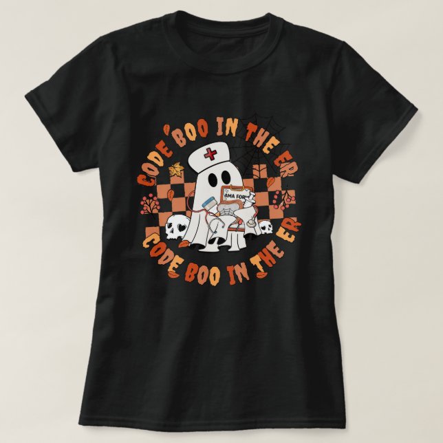 Code Boo In The Er Shirt (Design Front)