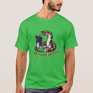 Code Constrictor: The Sssuperior Sssyntax Programm T-Shirt
