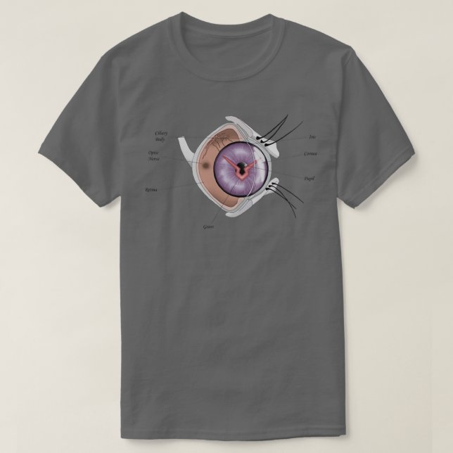 Code Geass Scientific Eye Chart T-Shirt (Design Front)