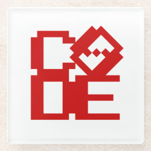 CODE GLASS COASTER