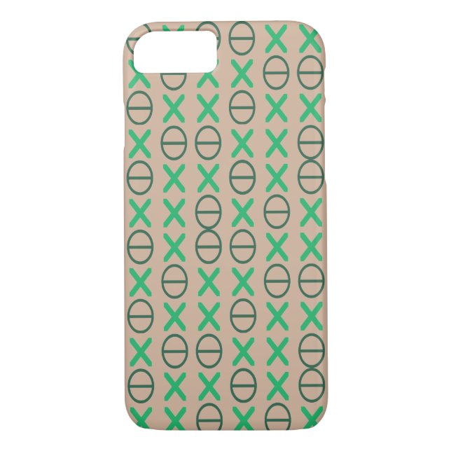 CODE green neutral Case-Mate iPhone Case (Back)