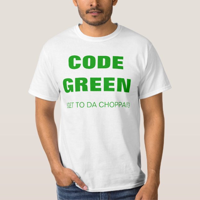 Code Green T-Shirt (Front)