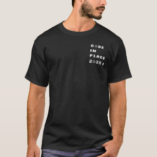 Code In Place 2025 T-Shirt (Light Design)