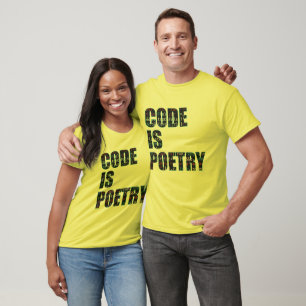 Code Is Poetry T-Shirt