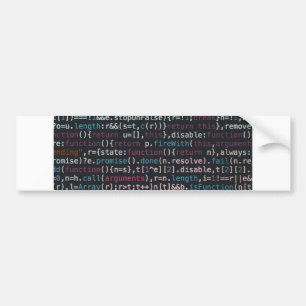 code it bumper sticker