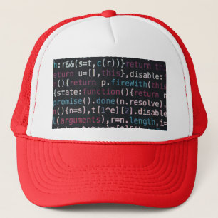 code it trucker hat